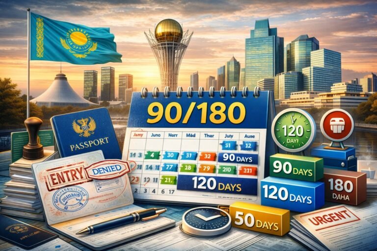 Правило 90 180 в Казахстане