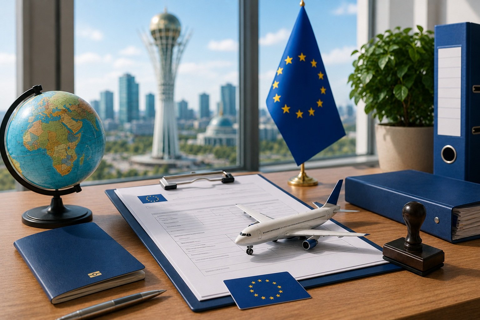 Как иностранцу получить шенгенскую визу в Казахстане в 2026 году