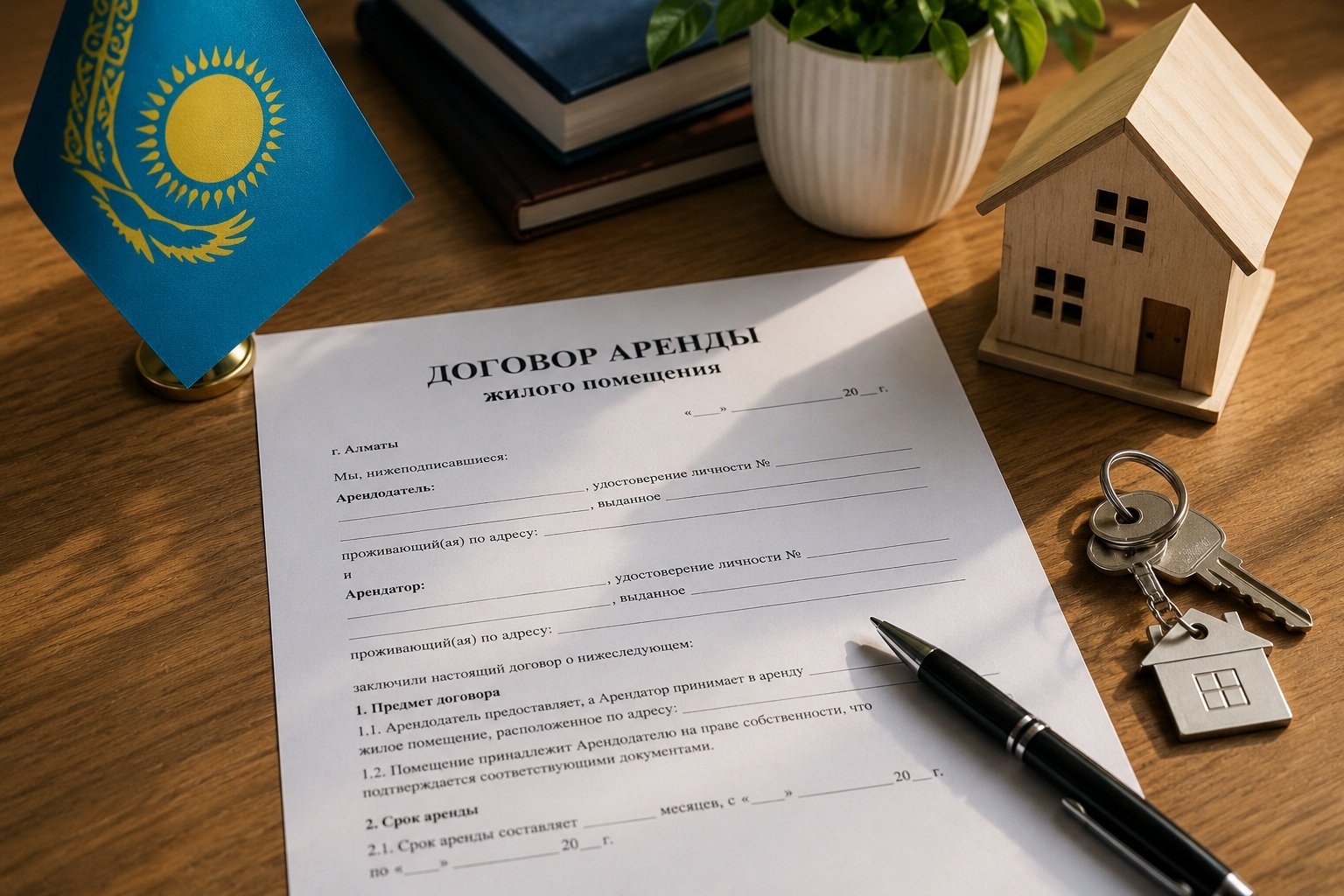 Договор аренды в Казахстане 2026: нотариус, согласие собственника, налоги